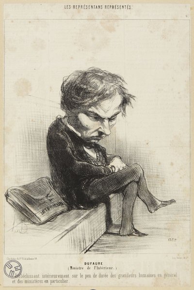 Dufaure by Honoré Daumier