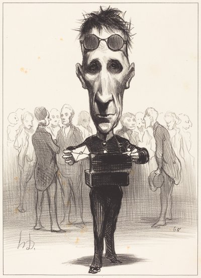 Félix Saint-Priest by Honoré Daumier