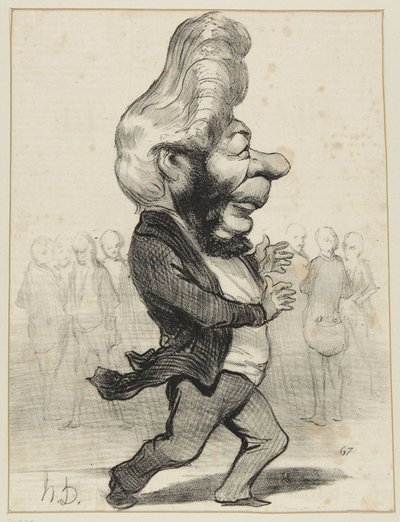 Ferdinand Favre by Honoré Daumier