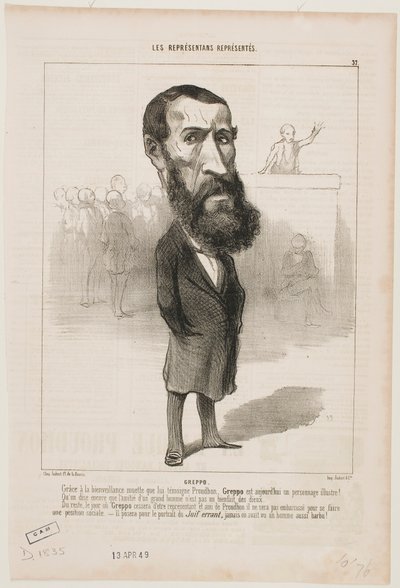 Greppo by Honoré Daumier