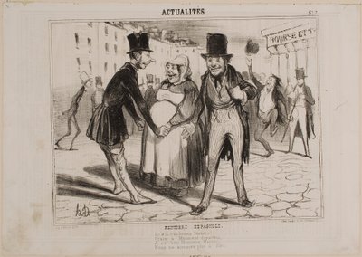 Investors in Spanish Stocks by Honoré Daumier