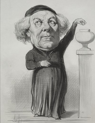 Jean Jacques Fayet, Bishop of Orléans by Honoré Daumier