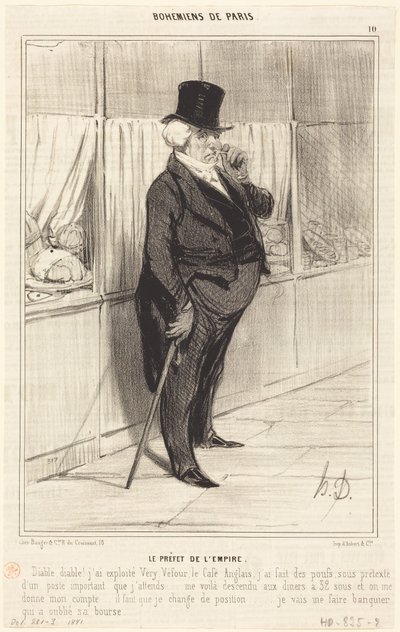 The Prefect of the Empire by Honoré Daumier