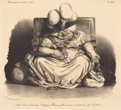 Marie-Louise-Charlotte-Philippinepairie by Honoré Daumier