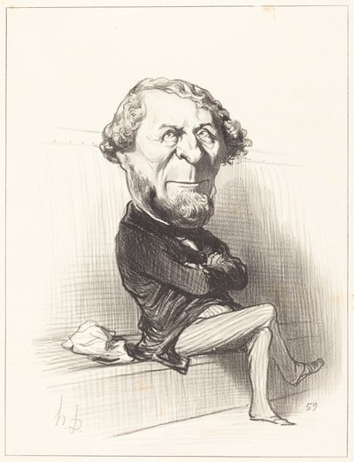 Marie Denis Larabit by Honoré Daumier