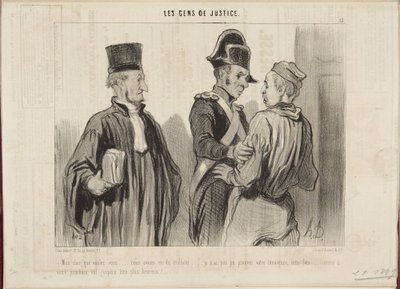 My dear, what do you want...we have had misfortune... by Honoré Daumier