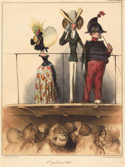 Oh, How Ugly They Are! by Honoré Daumier