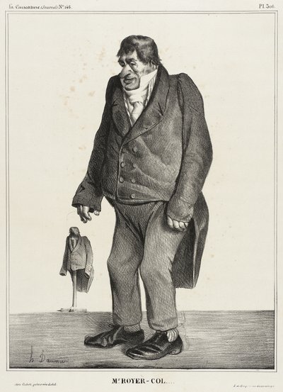 P.P. Royer-Collard by Honoré Daumier