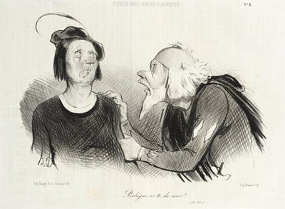 Rodrigue, Do You Have Courage? (Le Cid) by Honoré Daumier