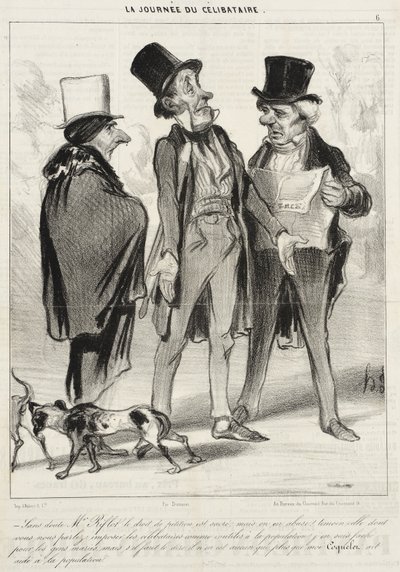 Surely Mr. Riflot the right... by Honoré Daumier