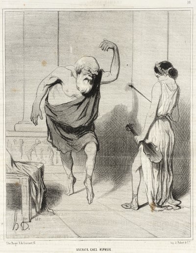 Socrates at Aspasia
