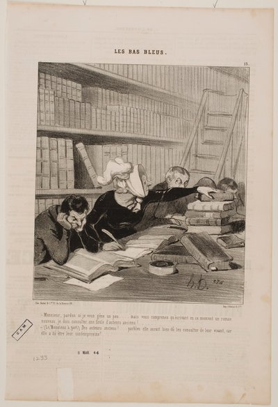 Sorry to Bother You, Sir... by Honoré Daumier