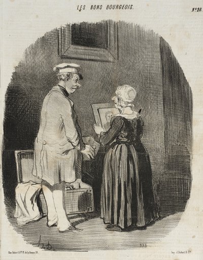 Here, my wife, there
