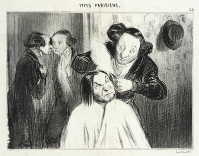 Types Parisiens (series of prints) by Honoré Daumier