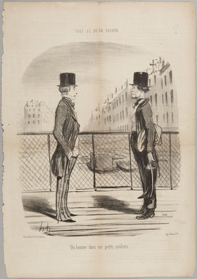 A Man in These Little Shoes, Number 63 from the Series "Tout ce qu