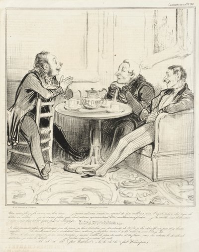 Another Time I Played a Good Trick Again by Honoré Daumier