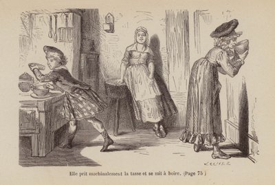 Illustration for Un Bon Petit Diable by Horace (after) Castelli