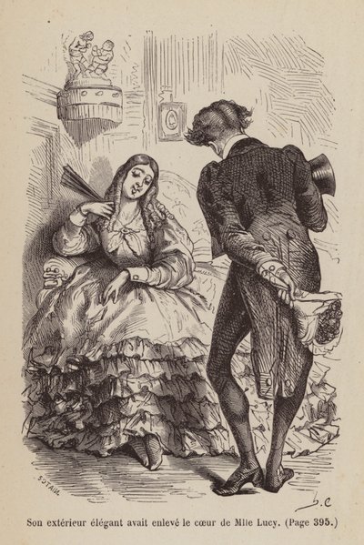 Illustration for Un Bon Petit Diable by Horace (after) Castelli