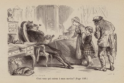 Illustration for Un Bon Petit Diable by Horace (after) Castelli