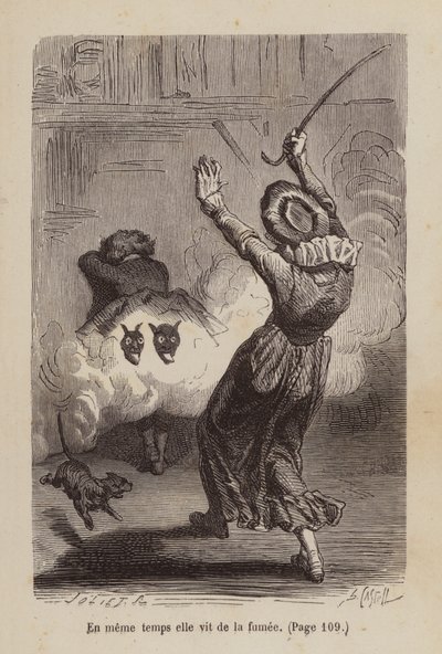 Illustration for Un Bon Petit Diable by Horace (after) Castelli