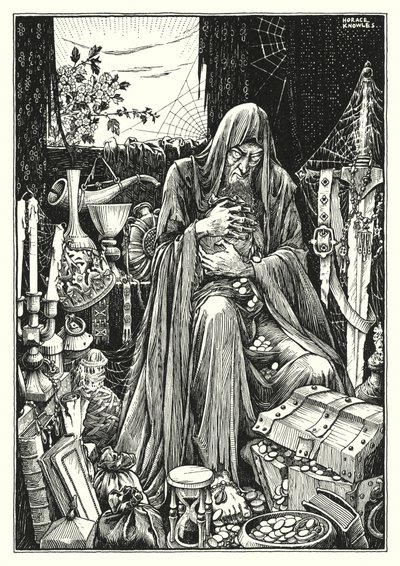 Illustration for The Sermon On The Mount by Horace J. Knowles