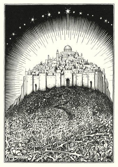 Illustration for The Sermon On The Mount by Horace J. Knowles