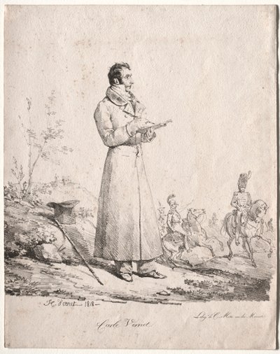 Antoine Charles Horace Vernet, called Carle by Emile Jean Horace Vernet