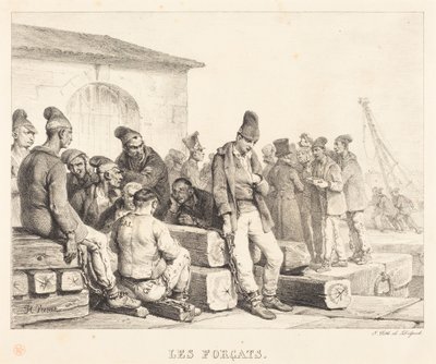 The Convicts by Horace Vernet