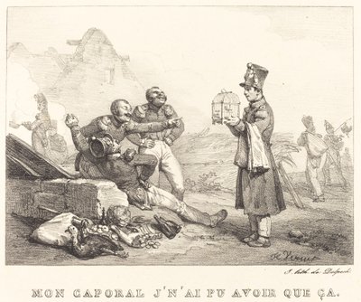 My Corporal, I Could Only Get This by Emile Jean Horace Vernet