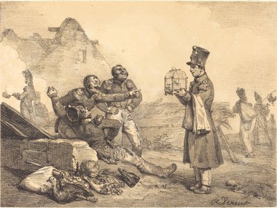 My Corporal, I Could Only Get This by Emile Jean Horace Vernet