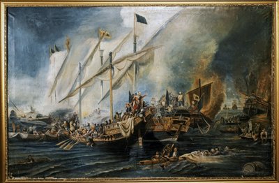 Battle of Preveza by Hovhannes Umed Behzad