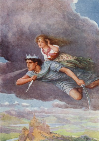 A Thousand Miles an Hour from The Quest of the Bird with the Golden Tail by Howard Davie