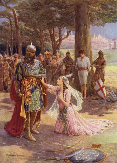 St James Of Spain and Princess Celestine by Howard Davie