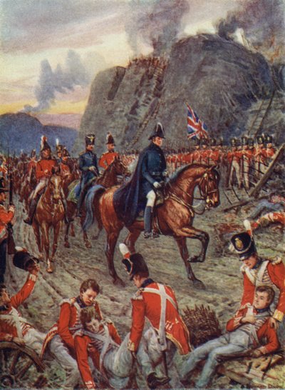 The Duke of Wellington, at the Siege of Badajos by Howard Davie