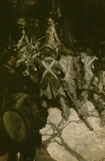 General Wayne Endeavoring to Quell the Mutiny of the Pennsylvania Regiments at Morristown, N.J. 1781, from 
