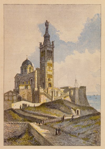 Notre-Dame De La Garde, Marseille by Hubert Clerget