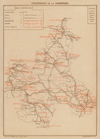 Pelerinages De La Champagne by Hubert Clerget