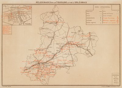 Pilgrimages of Touraine and Orleanais by Hubert Clerget