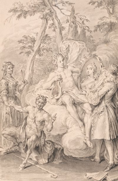 Drawing for a Frontispiece: 