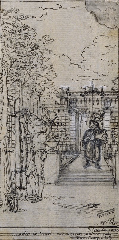 Study for Vignette-Frontispiece in Poncelet