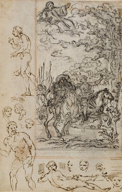 Study for Vignette in Voltaire