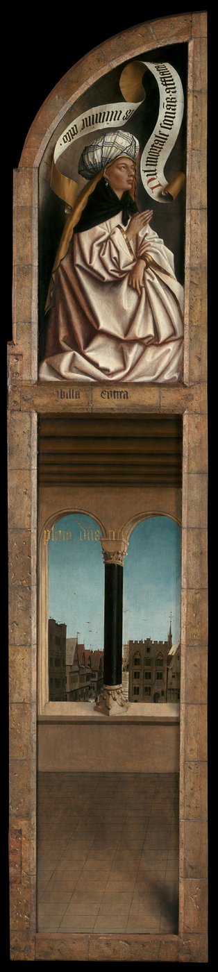 Erythraean Sibyl, from the exterior of the left wing of the Ghent Altarpiece by Hubert & Jan van (1390 1441) Eyck