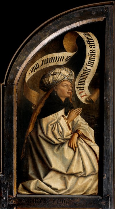 Erythraean Sibyl, from the exterior of the left wing of the Ghent Altarpiece by Hubert & Jan van (1390 1441) Eyck