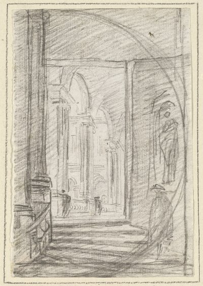 Interior of a Roman Palace by Hubert Robert