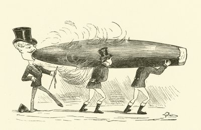 Cigar Smoking by Hugh Rowley