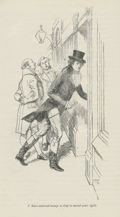 I Have Entered Many a Shop to Avoid Your Sight by Hugh Thomson