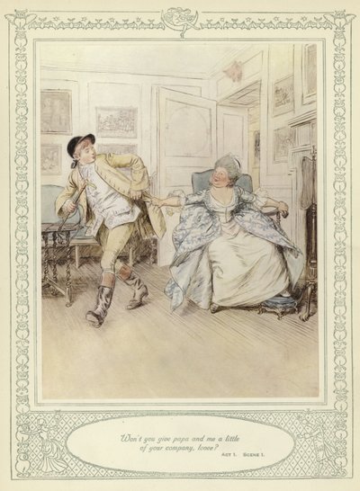 Illustration for Goldsmith