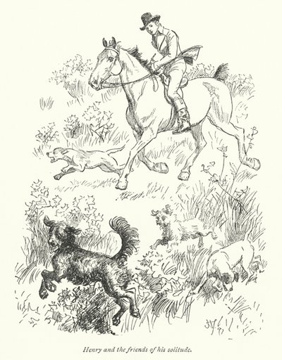 Illustration for Northanger Abbey by Jane Austen by Hugh Thomson