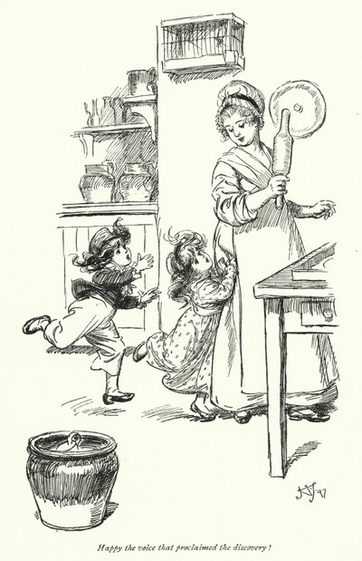 Illustration for Northanger Abbey by Jane Austen by Hugh Thomson