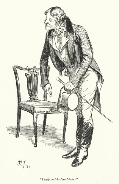 Illustration for Persuasion by Jane Austen by Hugh Thomson